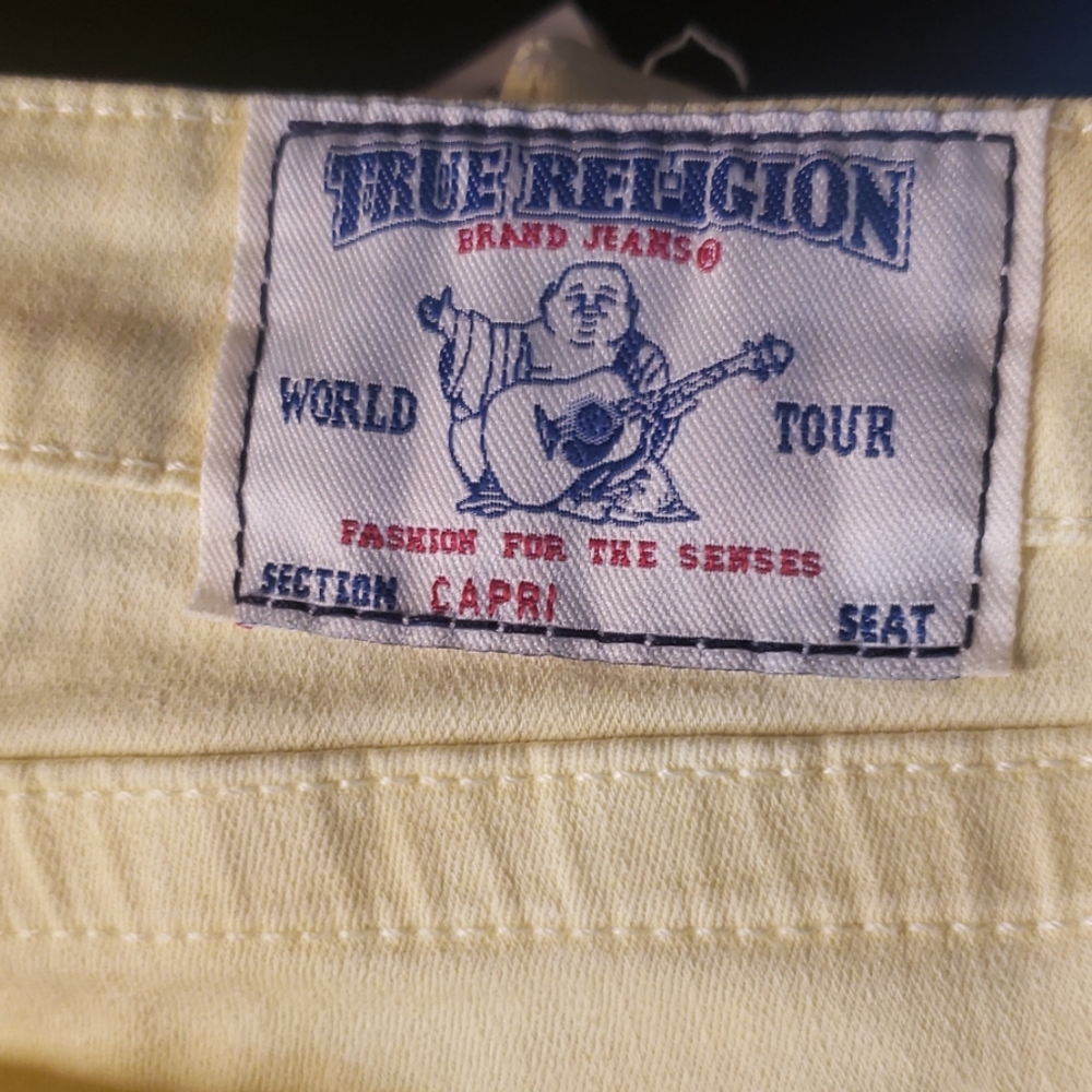 TRUE RELIGION JEANS CAPRI